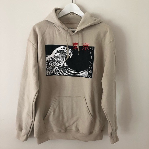 Zumiez Other - SOLD Great Wave Off Kanagawa Graphic Hoodie Asian